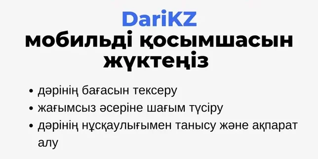 плакат DARIKZ QR kaz